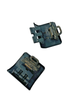 Scania Exterior Bumper Cover Flap 1890747 Pair Black Latch Spring OEM Used view 6