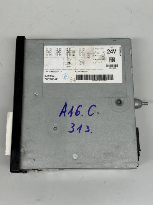 DAF XF/CF VDO DTCO 1381 Continental Tachograph Digit 2027602 7422665441 24V Used view 3