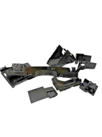 Volvo VNL Interior Steering Column Dash Trim Kit 82498766 82247356 82225568 Used