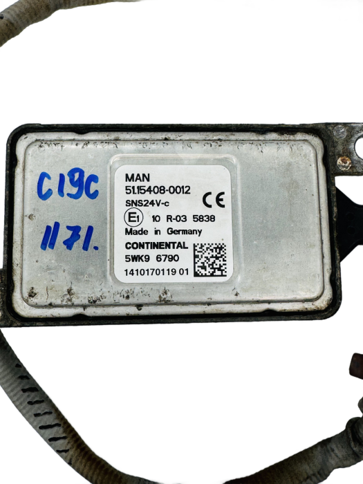 MAN TGA NOx Sensor 51154080012 51.15408-0012 5WK96790 51154080019 Euro 6 Used view 6