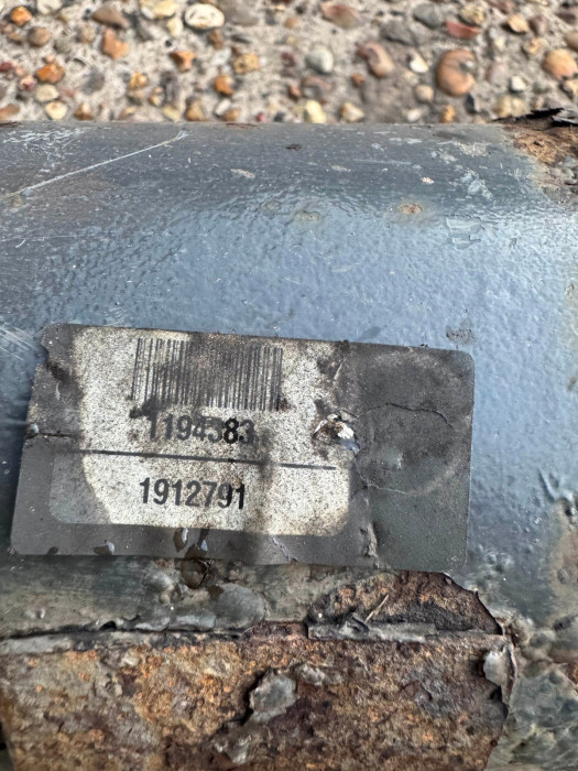 Daf XF106 Propeller Shaft Front 1912791 1994586 1288232 1288230 Euro 6 Used