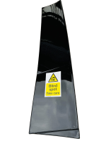 Volvo FH4/FH5 Left Cab Side Spoiler Trim Panel Black 82371073 82211427 Used view 2