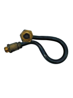 Scania 2014 Truck Engine Fuel Pipe Hose 1733241 OE OEM Rubber Metal Used