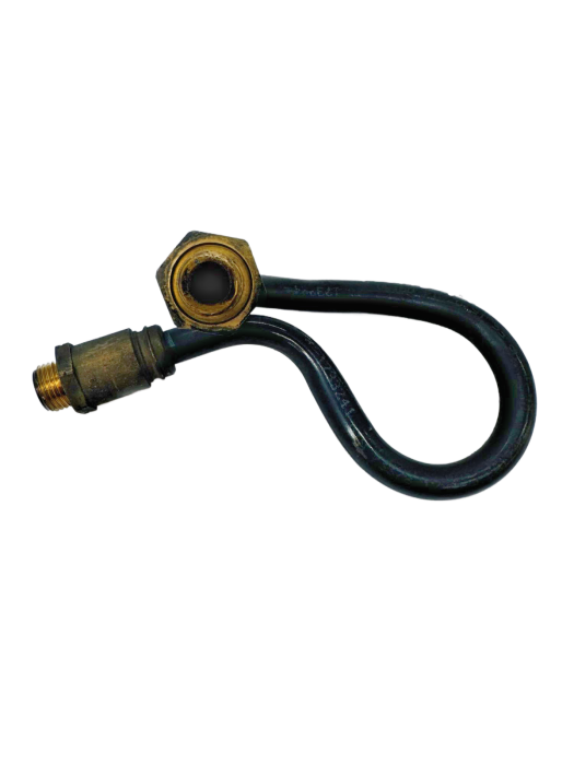 Scania 2014 Truck Engine Fuel Pipe Hose 1733241 OE OEM Rubber Metal Used