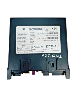 Scania 4/P/G/R/T RTC C200 Telematics Control Unit 2203909 2203849 24V Used