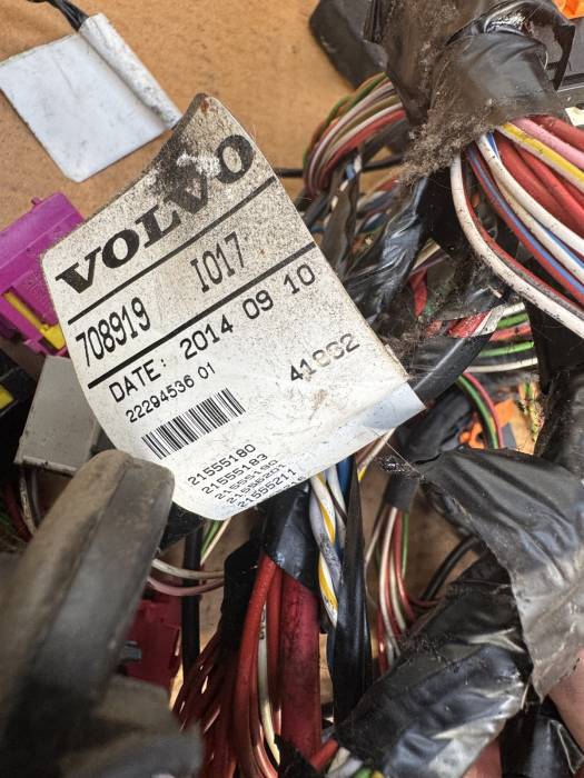 Volvo FH4/FM/FMX RHD Cab Wiring Loom Harness 82230787 21400694 2014 Used view 4