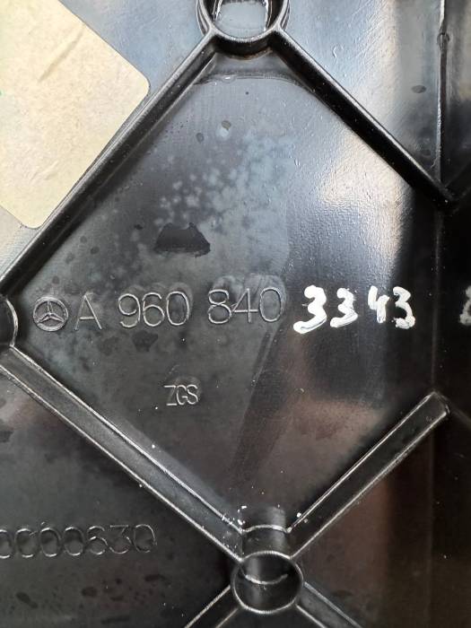 Mercedes Actros MP4 Storage Compartment Under Bed A9608403343 RH A9608406443 view 2